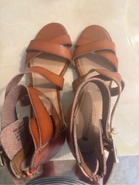 Big Buddha Cognac Brown Strappy Women's Sandals
